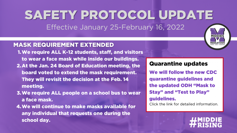 Safety Protocol Update poster